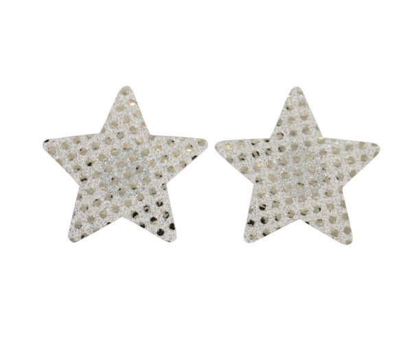 Silver Star Five Point Pasties