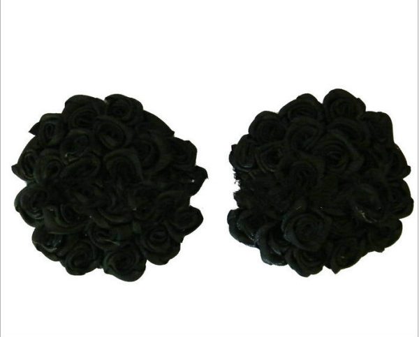 Black Rose Nipple Pasties